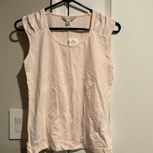 Banana Republic Tops Nwt Banana Republic Light Pink Tank Top Poshmark